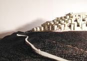 Model der Bergstadt © Gunther Wawrik